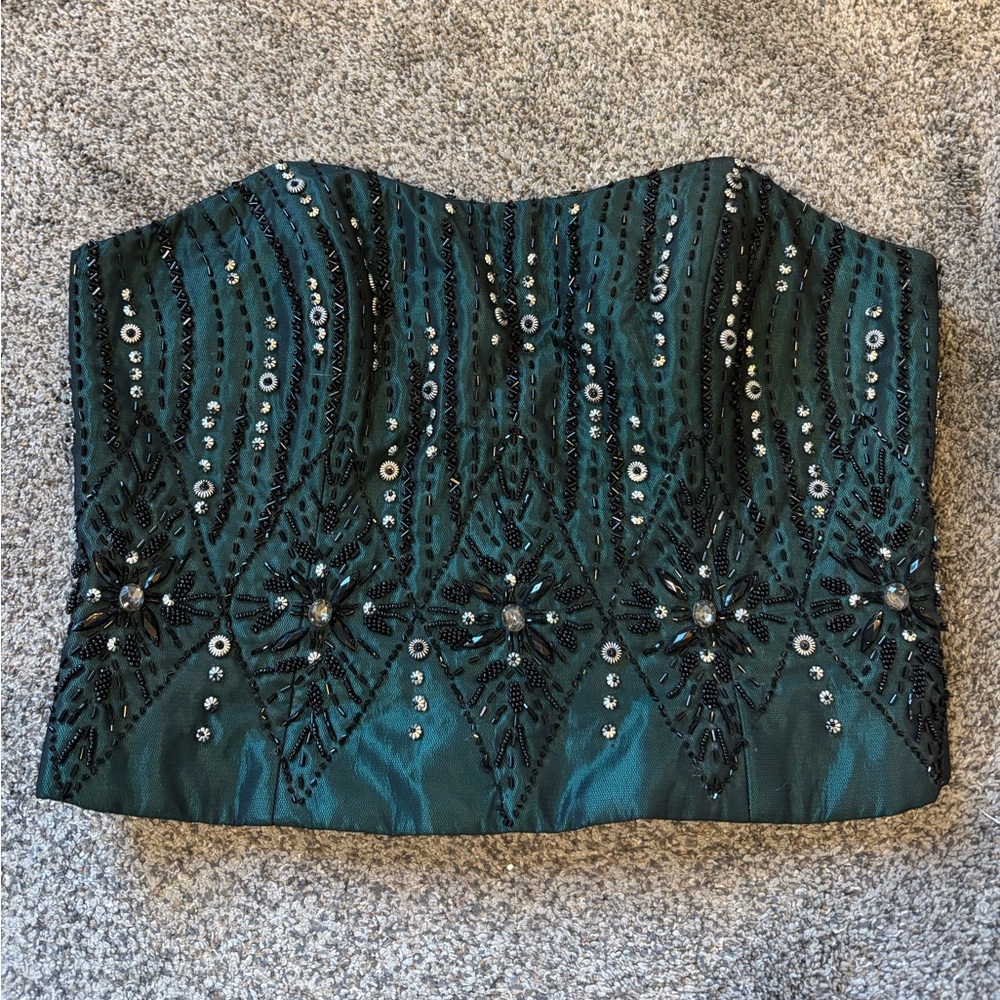 Euro Pierre Cardin Beaded Corset